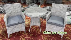 Best China Price 2 Seater Rattan Bistro Sets Sale