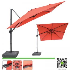 Finest China Cantilever Umbrella with Tilt Factory Price JLU01